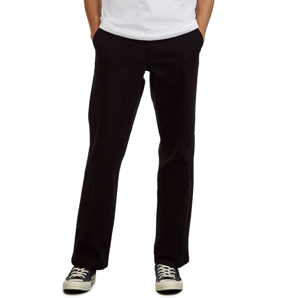 CCS Relaxed Stretch Chino Pants - Black image 1
