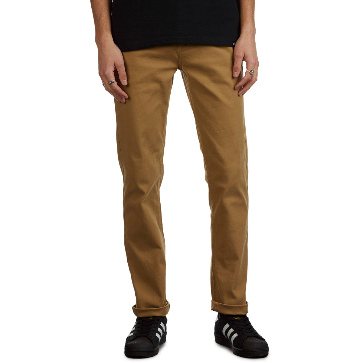 CCS Slim Stretch Chino Pants - Khaki image 4