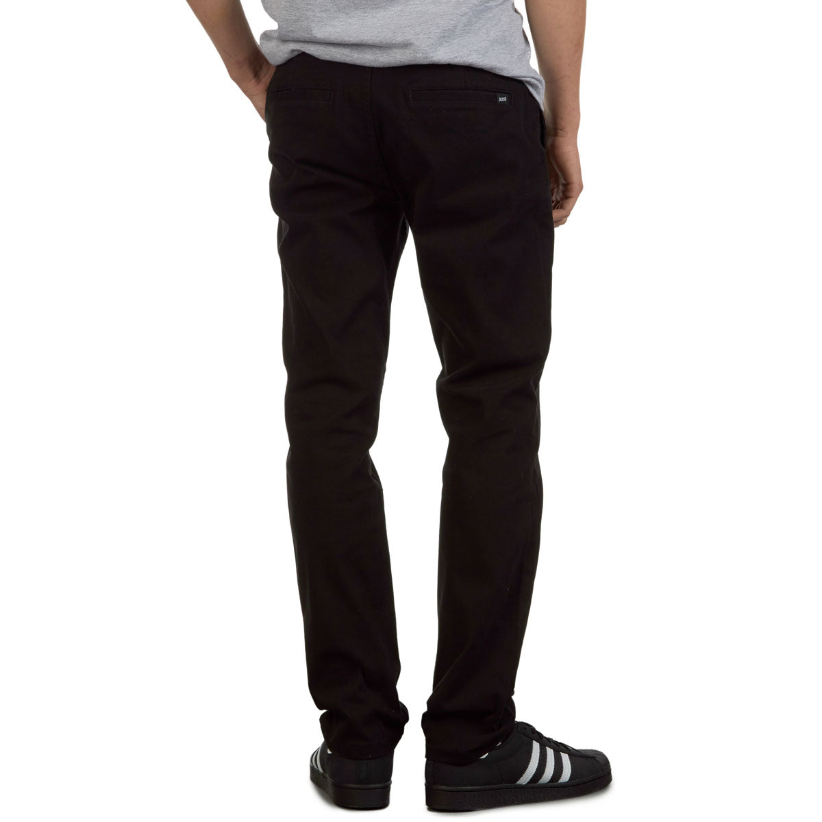 CCS Straight Stretch Chino Pants - Black image 3