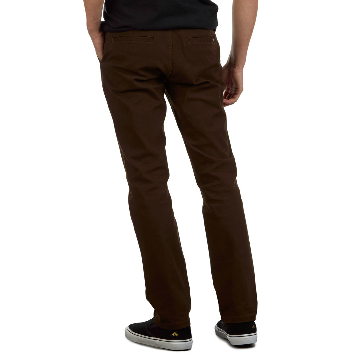 CCS Straight Stretch Chino Pants - Brown image 3