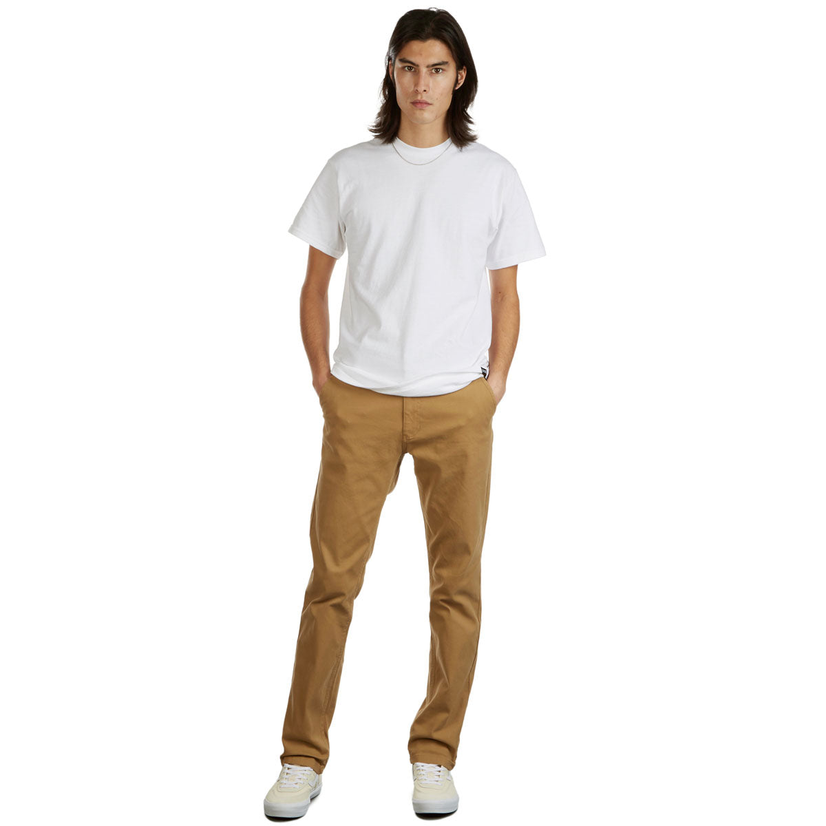 CCS Straight Stretch Chino Pants - Khaki image 2
