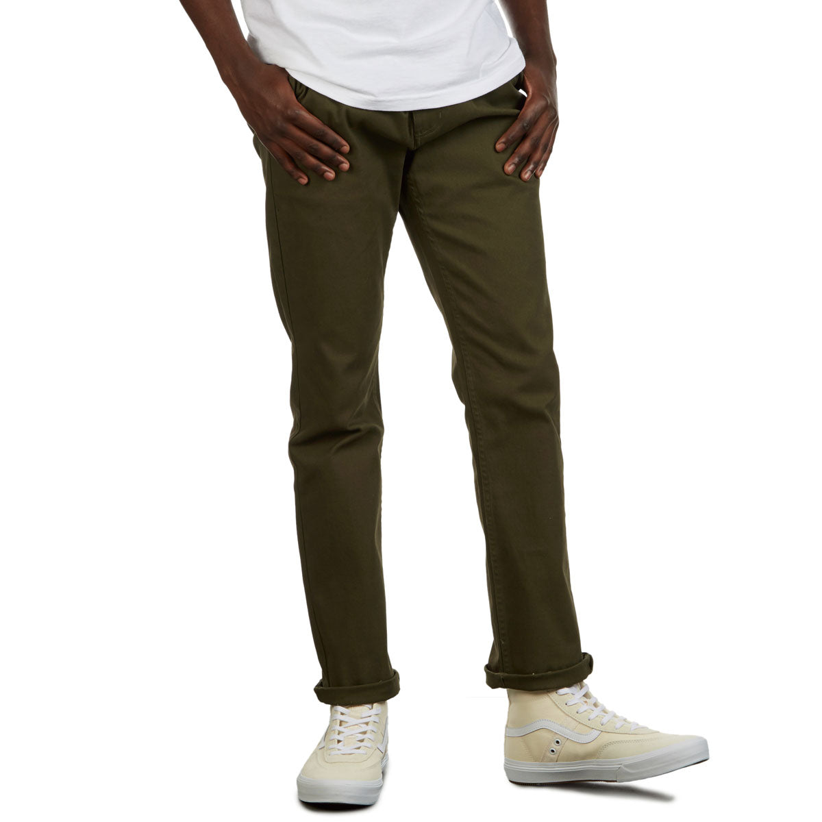 CCS Standard Plus Straight Chino Pants - Olive image 4