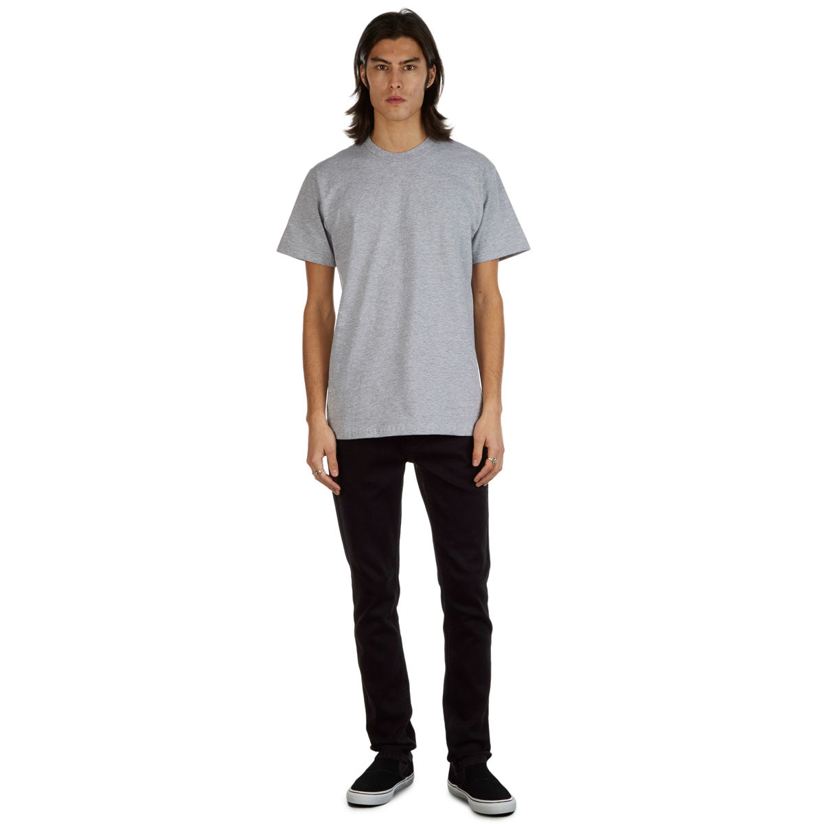 CCS Standard Plus Skinny Denim Jeans - Overdyed Black image 2