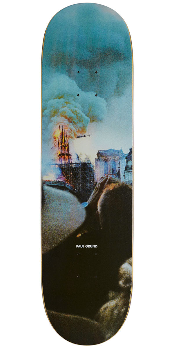 Polar Paul Grund Notre Dame Slick Skateboard Deck - 8.50