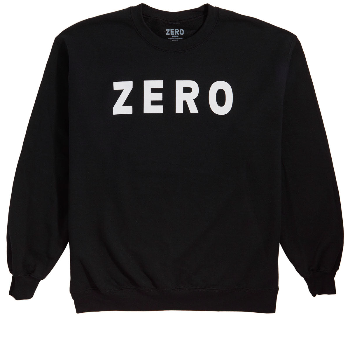 Zero Army Crewneck Sweatshirt - Black