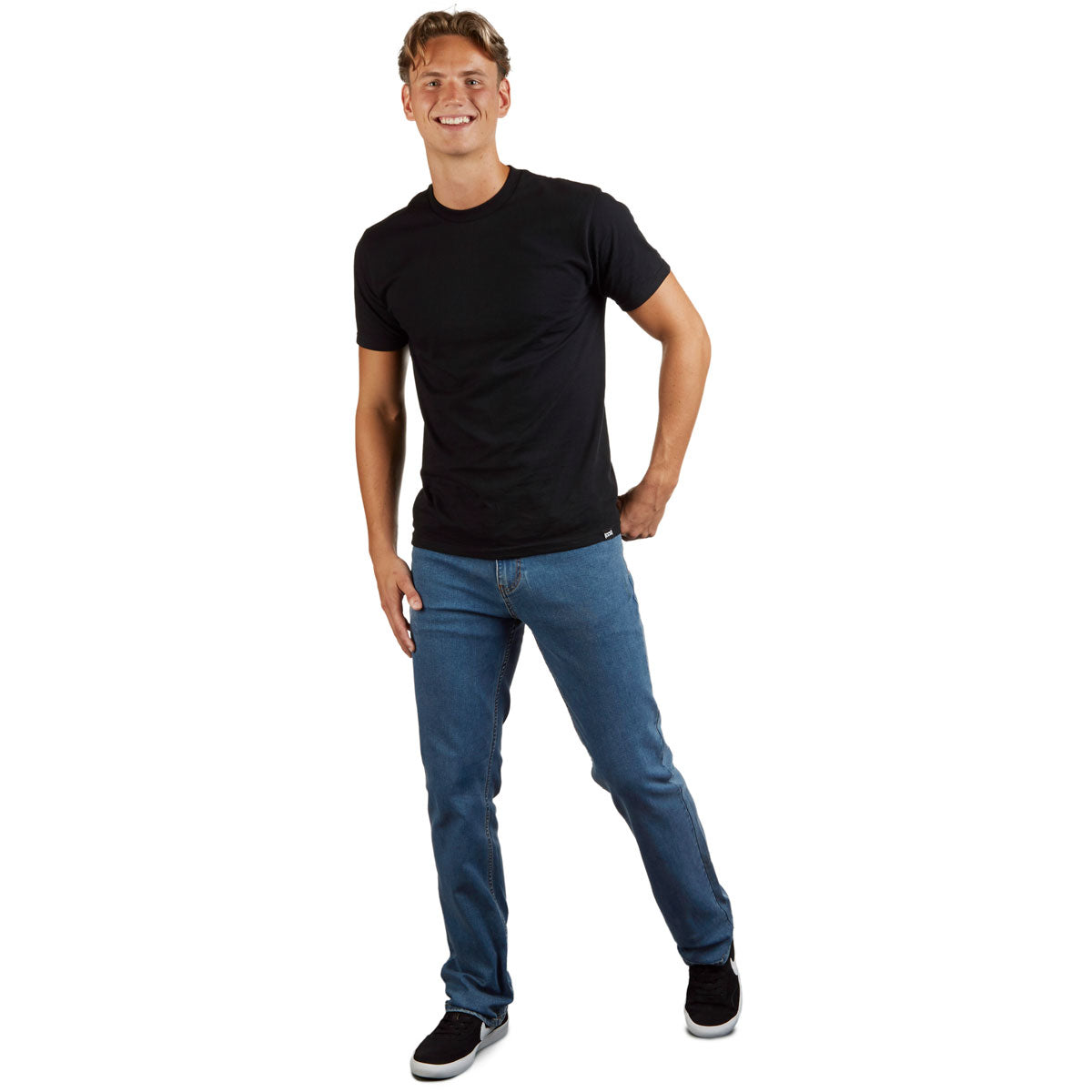 CCS Standard Plus Straight Denim Jeans - New Rinse image 2