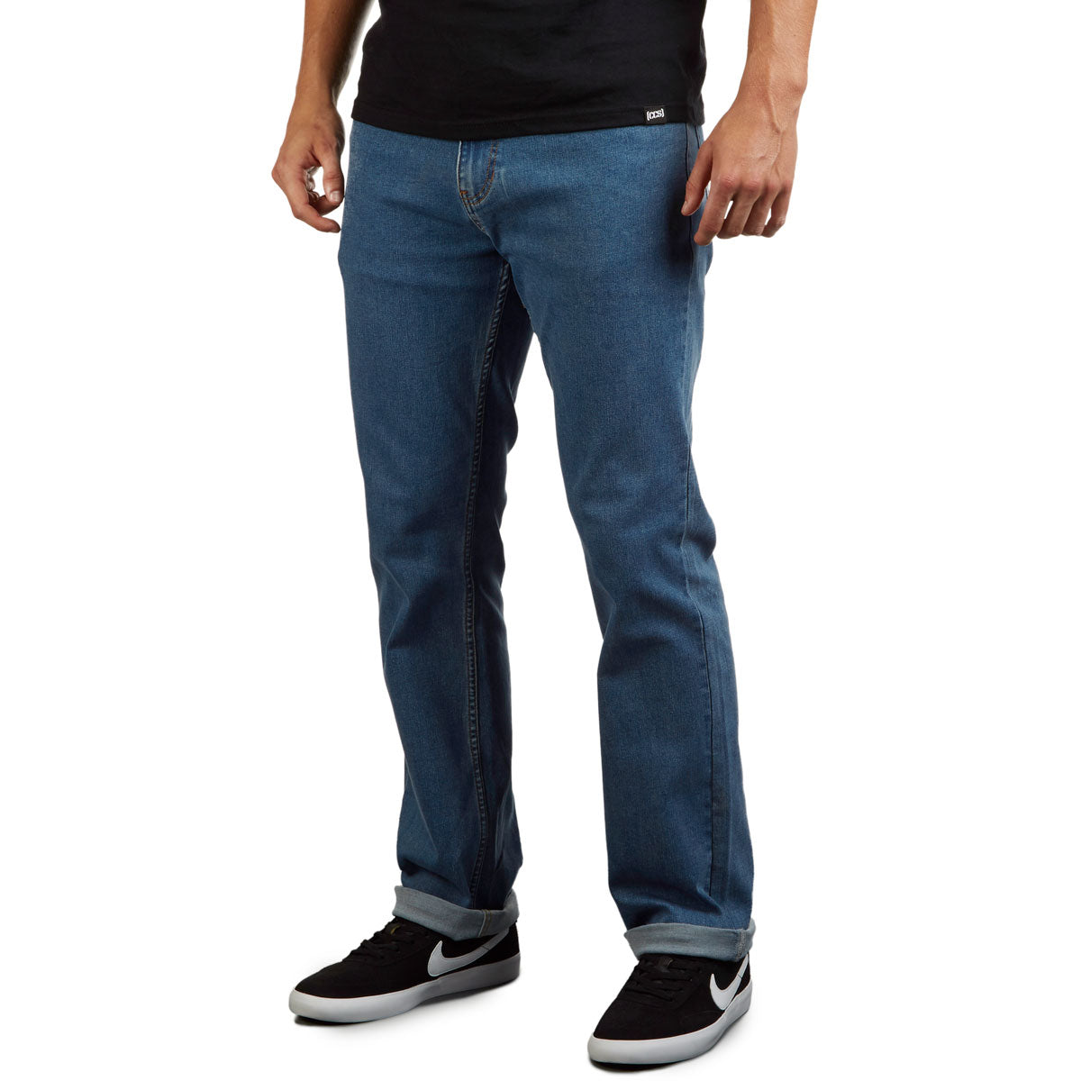 CCS Standard Plus Straight Denim Jeans - New Rinse image 4
