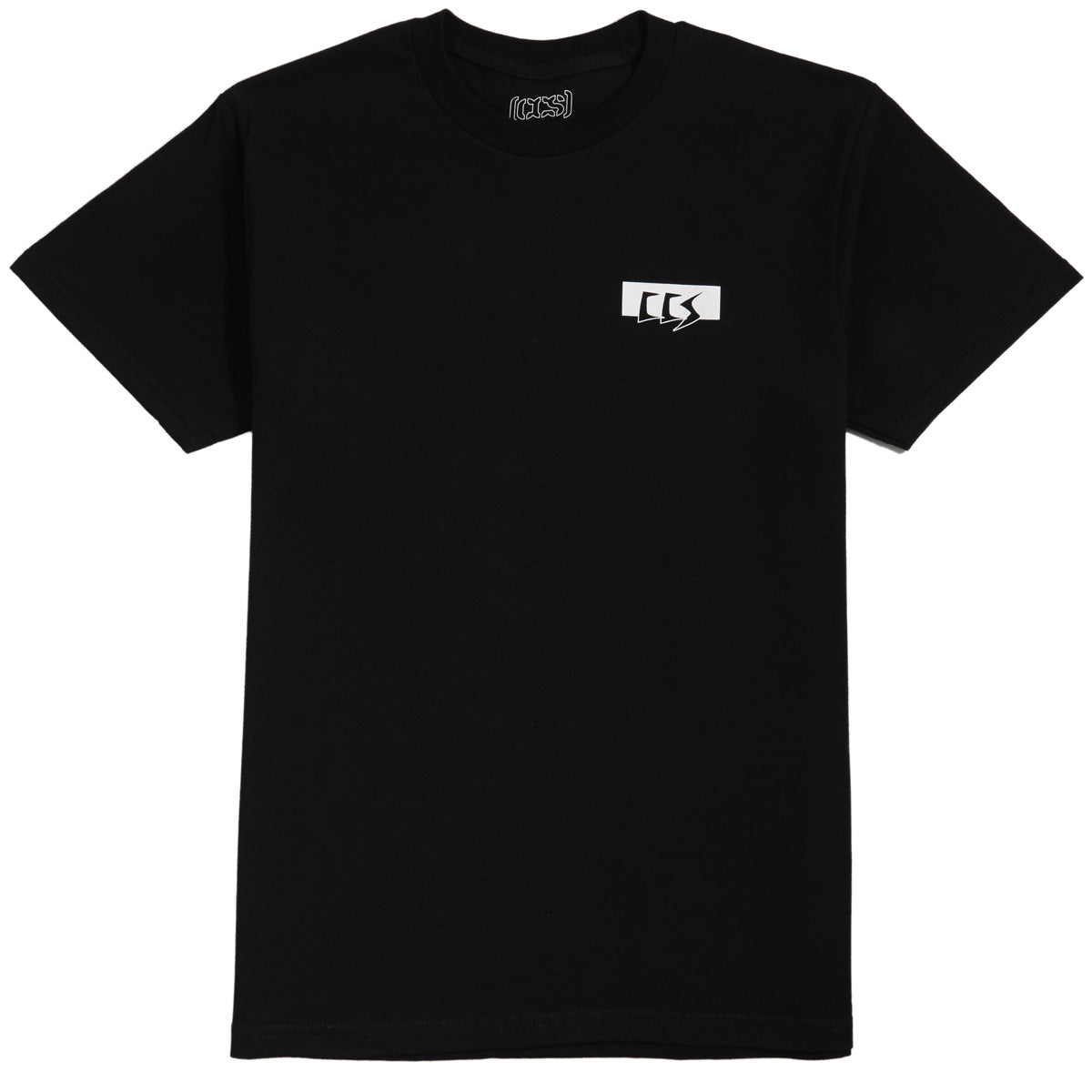 CCS OG Face T-Shirt - Black/Glow White image 2