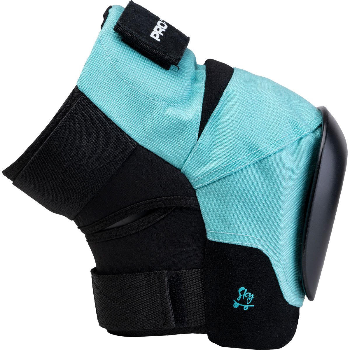 Pro-Tec Sky Brown Pro Knee Pads - Black/Blue image 3