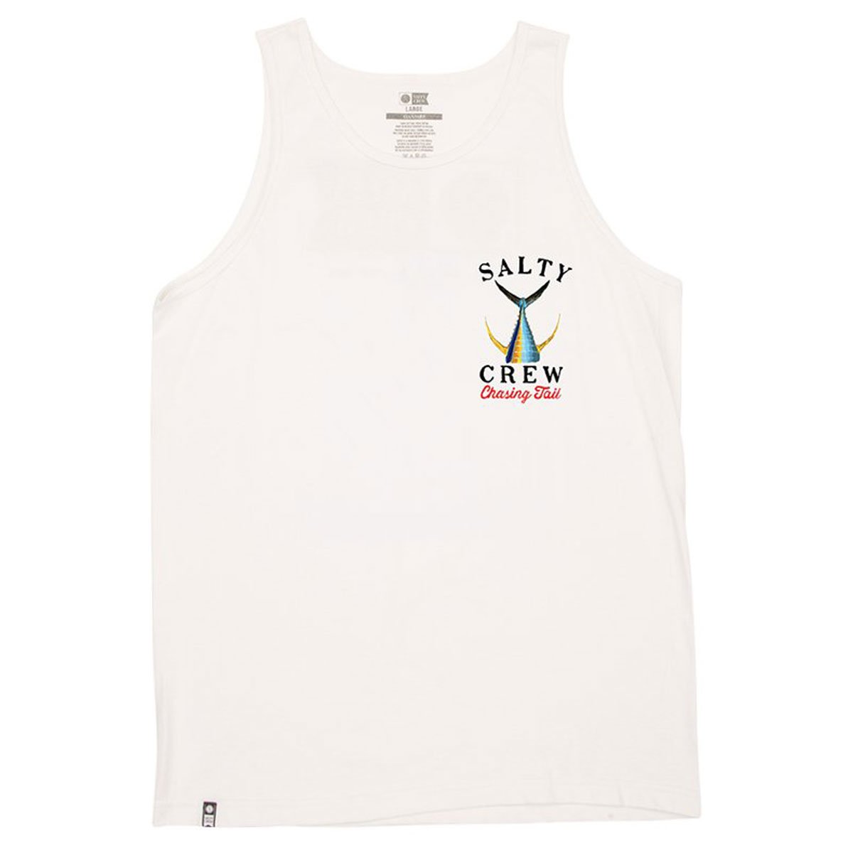 Salty Crew Tailed Tank Top - White image 1
