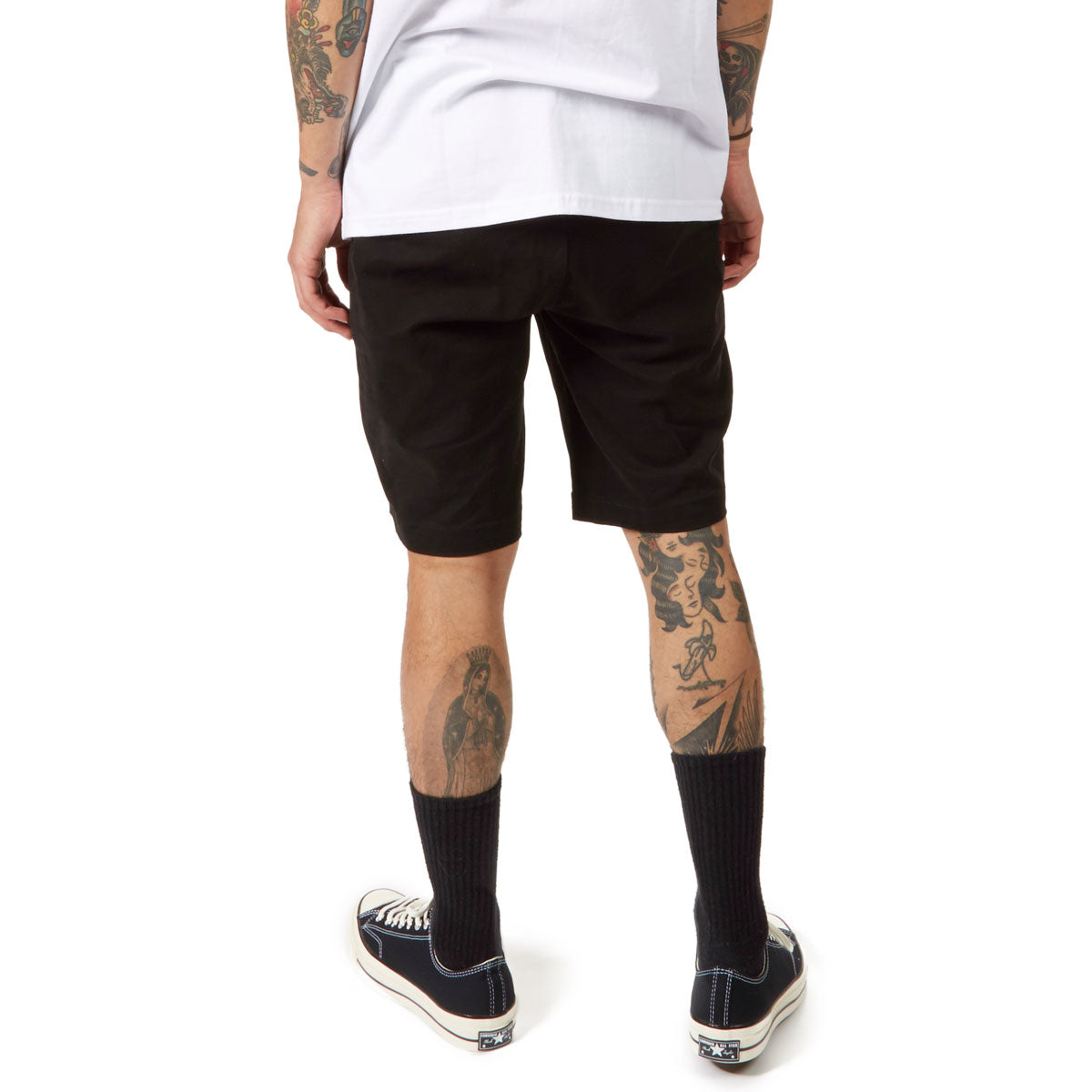 CCS Stretch Chino Shorts - Black image 4