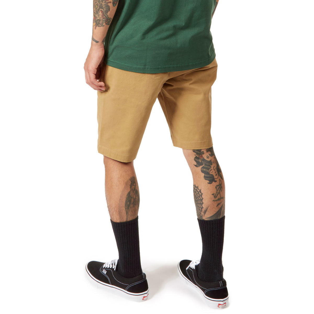 CCS Stretch Chino Shorts - Khaki image 3