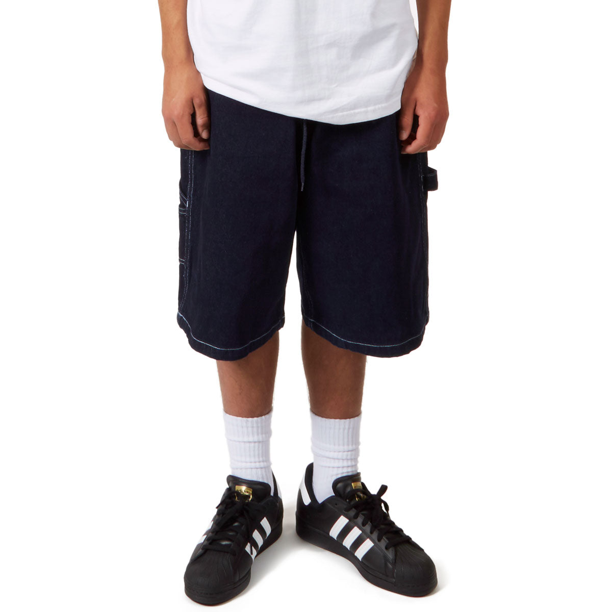 CCS Hammer Loop Jean Shorts - Overdyed Navy image 1