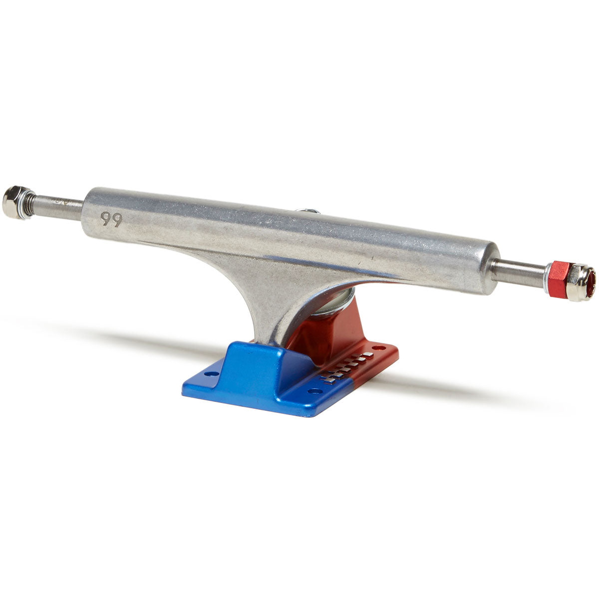 Ace AF1 Skateboard Trucks - Anodized Blue Orange/Polished - 66 image 1