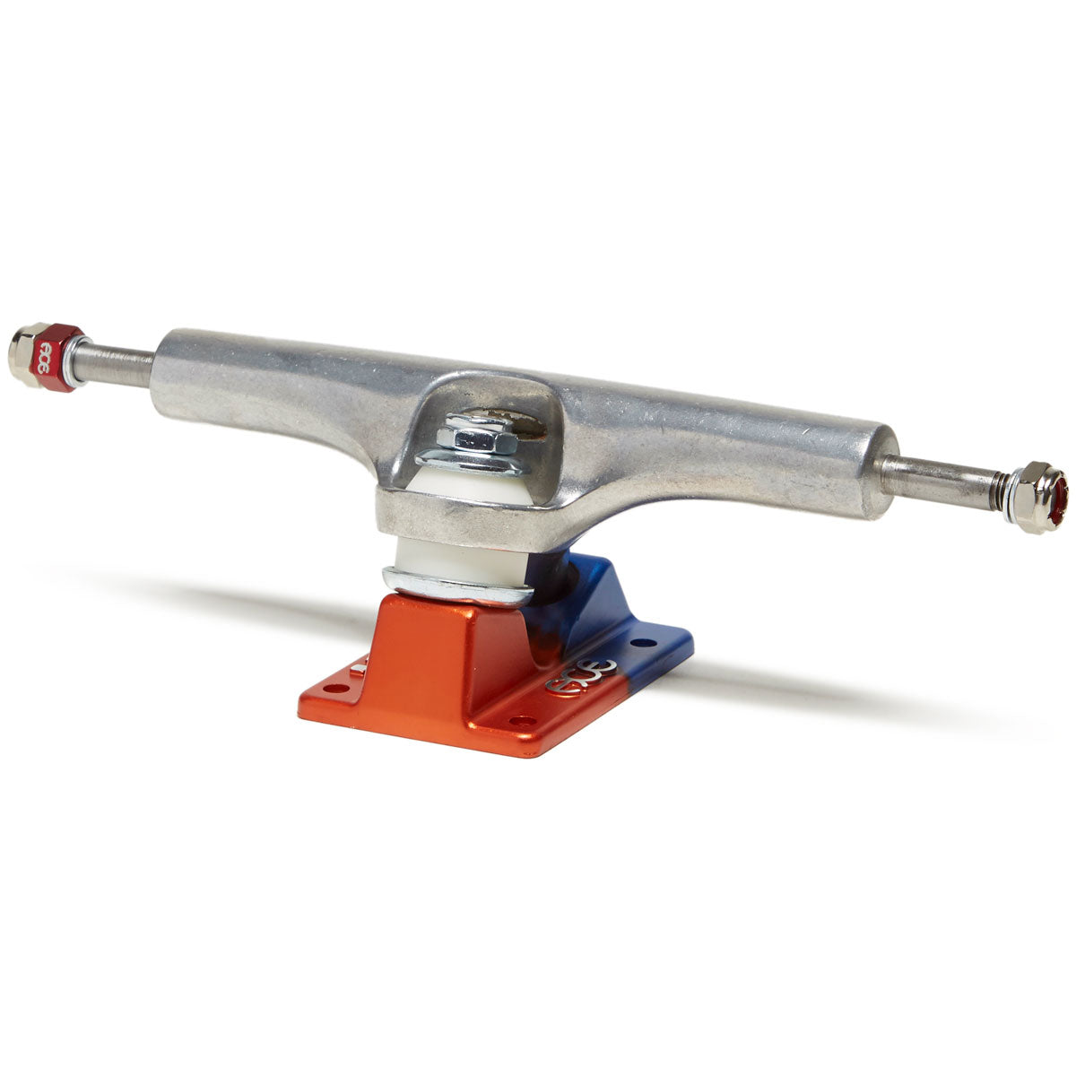 Ace AF1 Skateboard Trucks - Anodized Blue Orange/Polished - 66 image 2