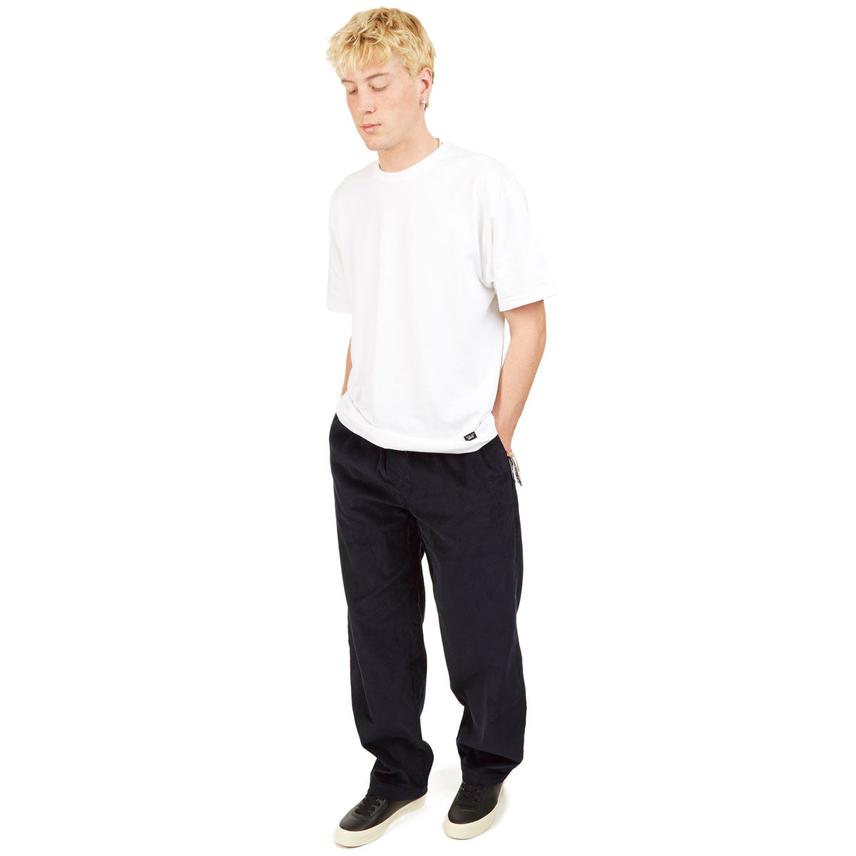 CCS Easy Corduroy Pants - Navy image 2