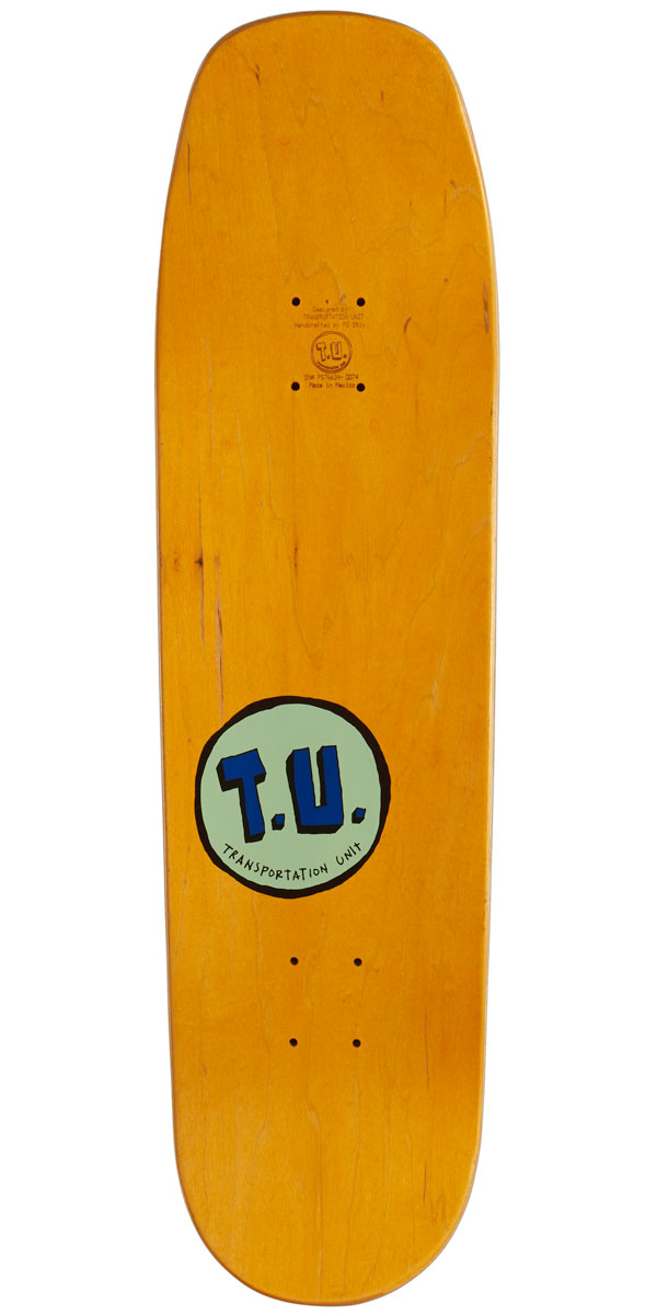 Transportation Unit Transit Shovel Nose Skateboard Deck - 8.50