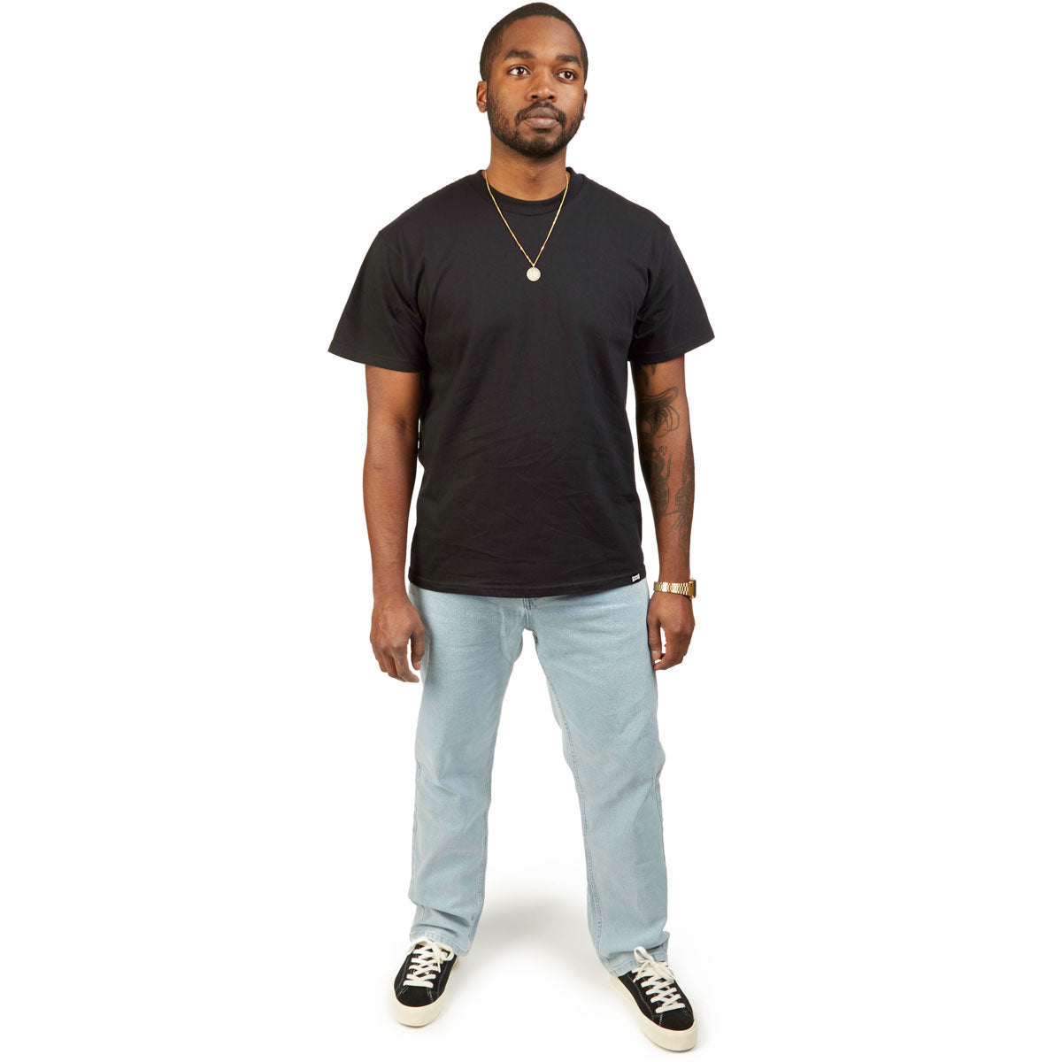 CCS Relaxed Stretch Denim Jeans - 12oz Bleach Wash image 2