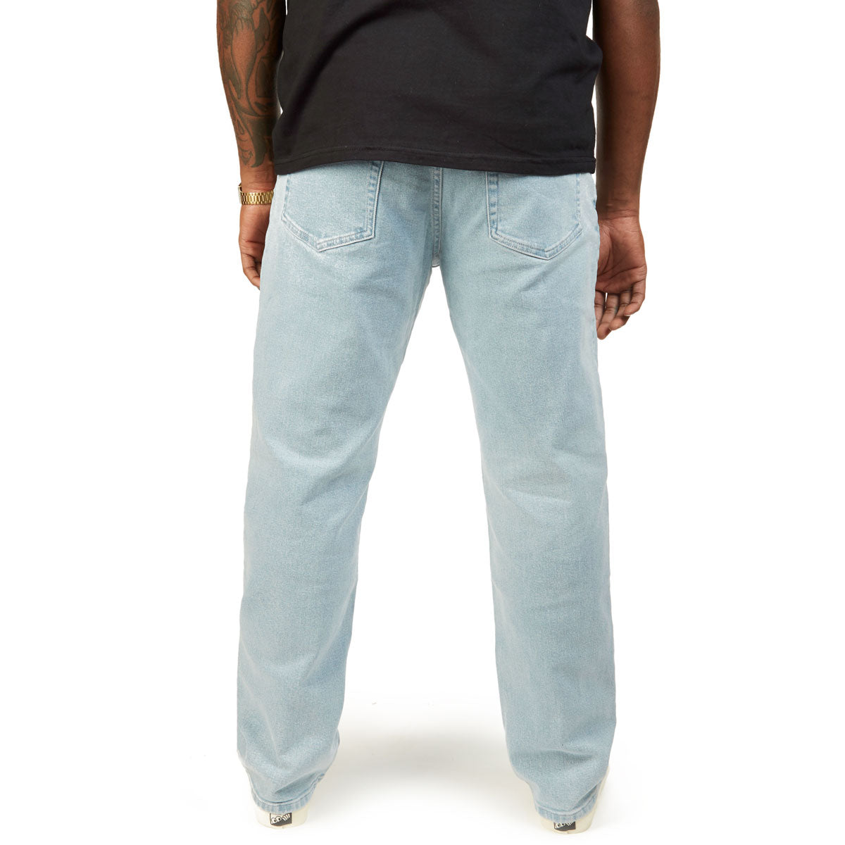 CCS Relaxed Stretch Denim Jeans - 12oz Bleach Wash image 4