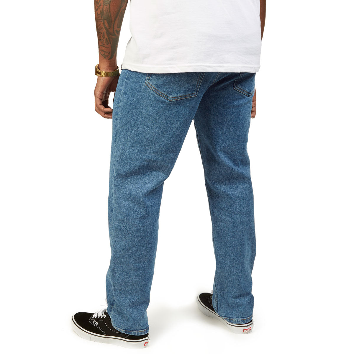 CCS 12oz Stretch Relaxed Denim Jeans - 12oz Rinse image 3