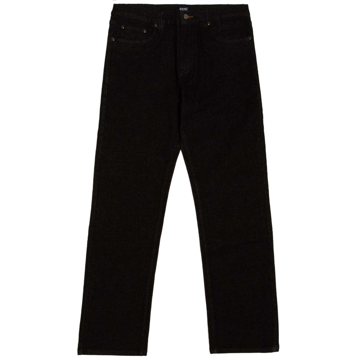 CCS 12oz Stretch Straight Denim Jeans - 12oz Black image 5