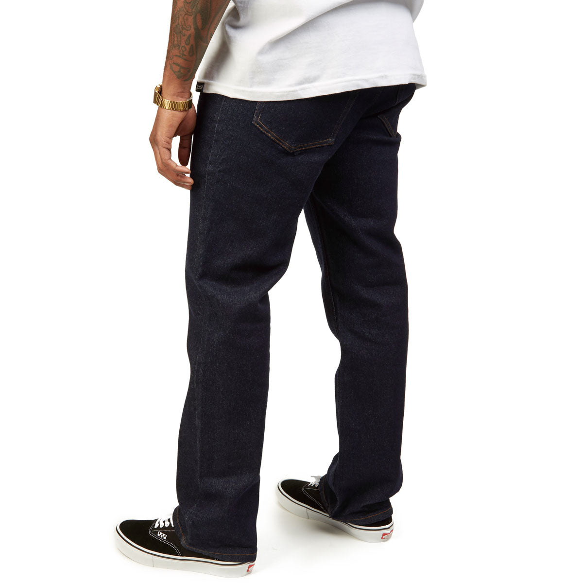 CCS 12oz Stretch Straight Denim Jeans - 12oz Indigo image 3