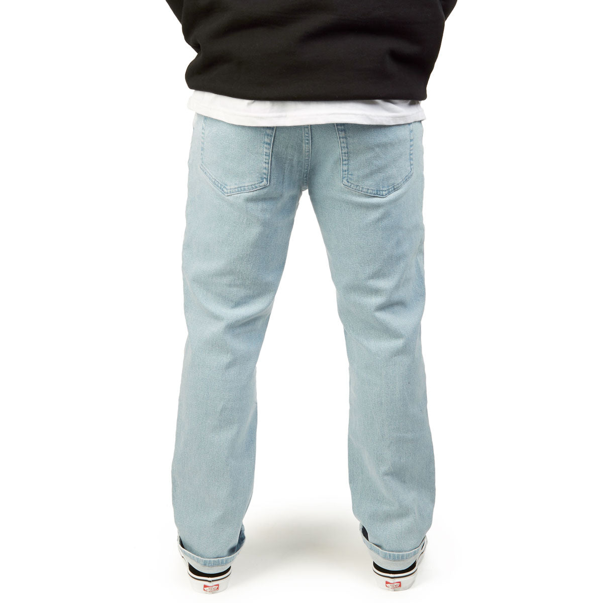 CCS Straight Stretch Denim Jeans - 12oz Bleach Wash image 4