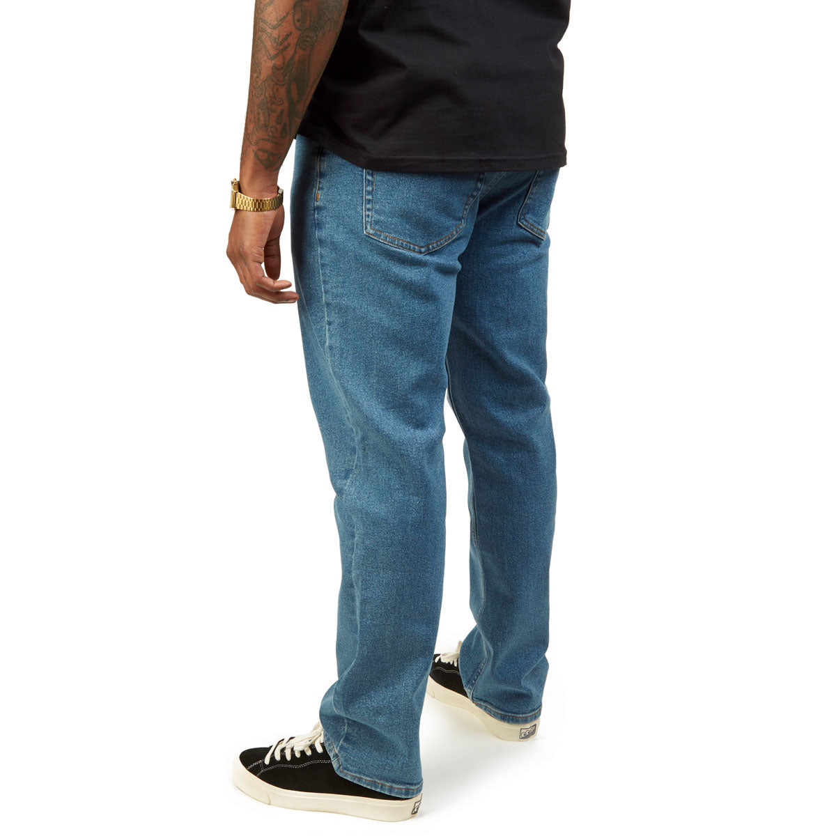 CCS Straight Stretch Denim Jeans - 12oz Rinse image 3