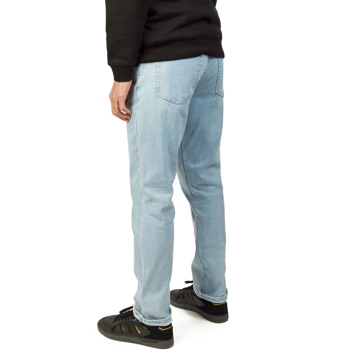 CCS Slim Stretch Denim Jeans - 12oz Bleach Wash image 3