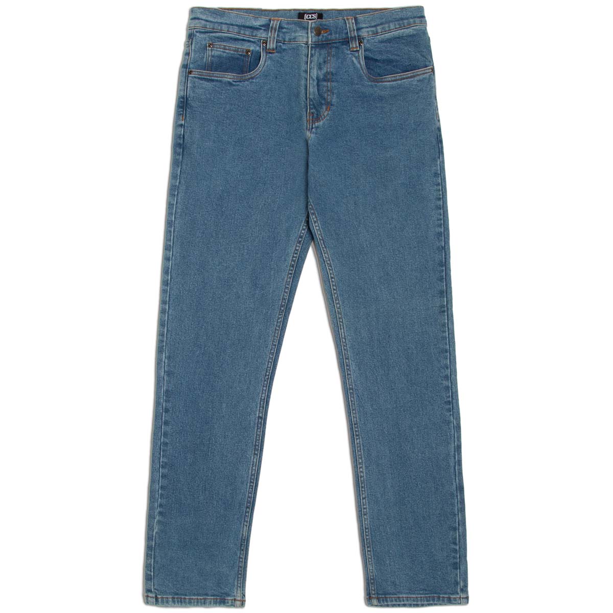 CCS Slim Stretch Denim Jeans - 12oz Rinse image 5