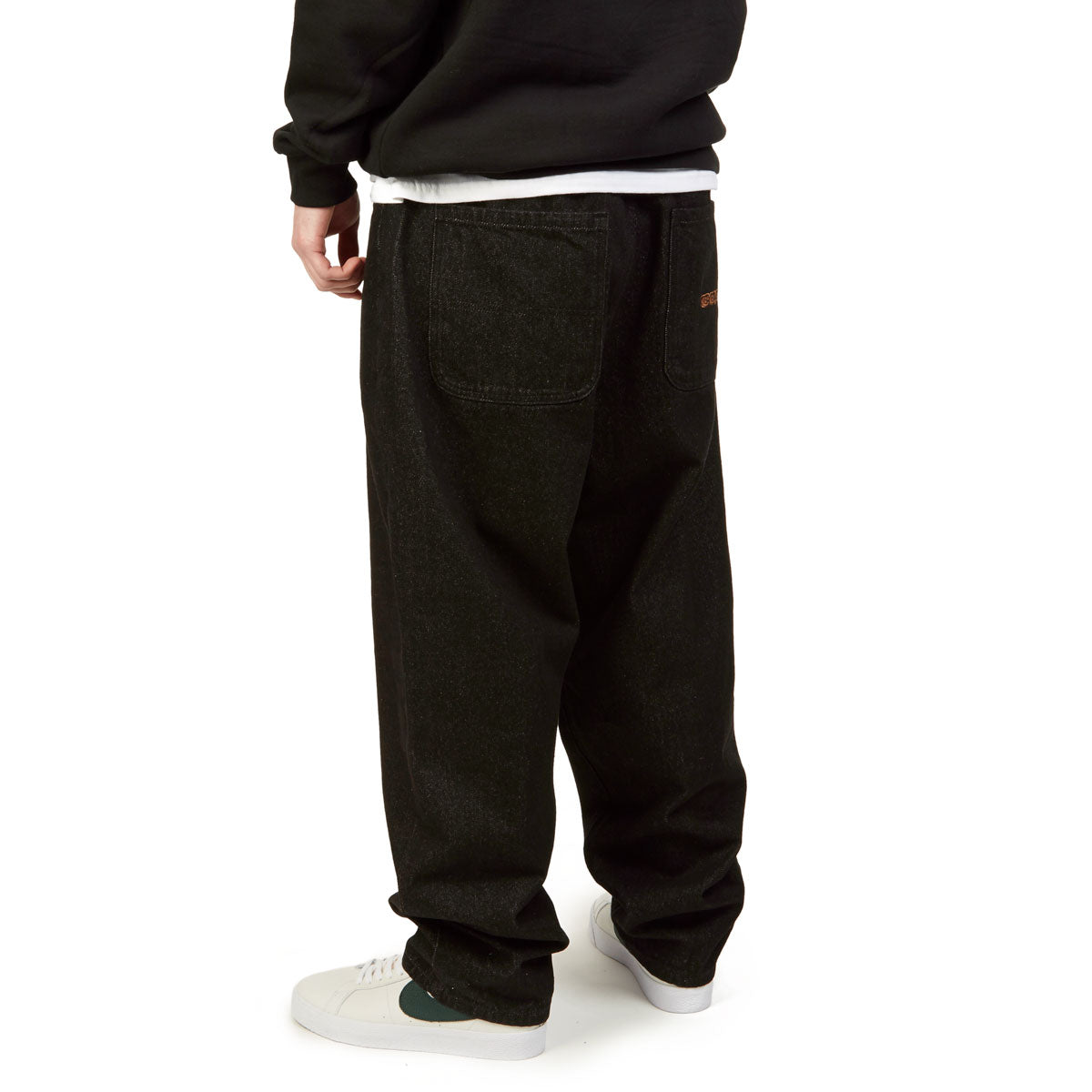 CCS Baggy Taper Denim Jeans - Black – Daddies Board Shop