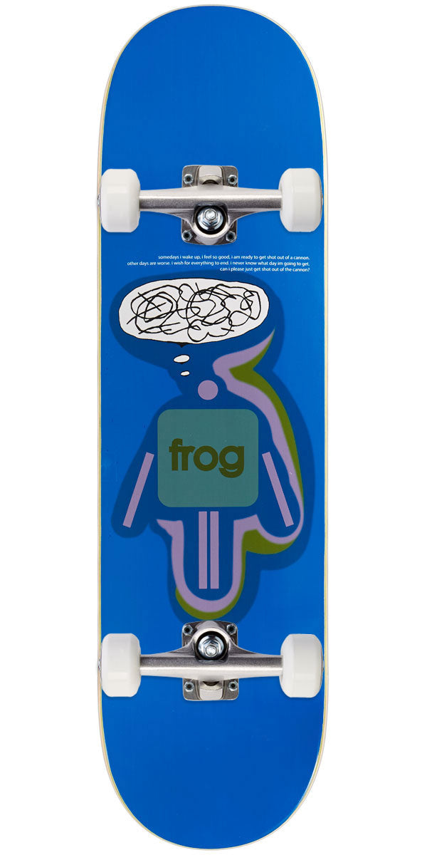 Frog Canon Milic Skateboard Complete - Blue - 8.60