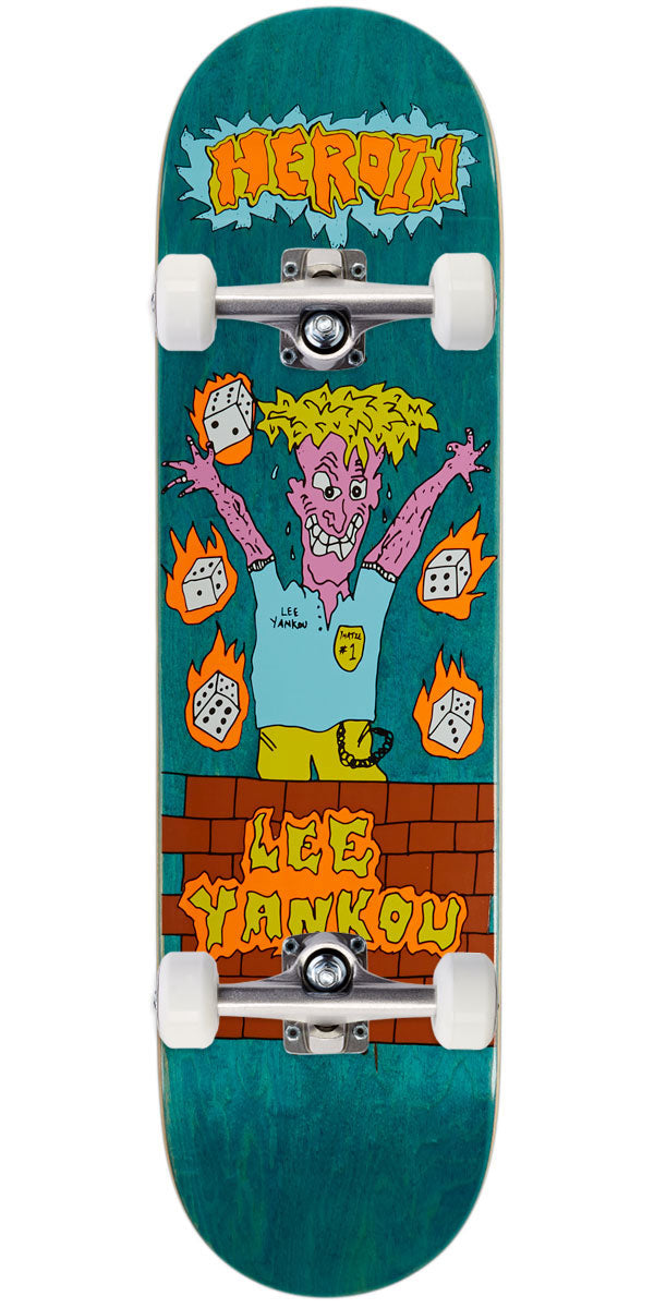 Heroin Yankou Dead Toon Skateboard Complete - 8.25