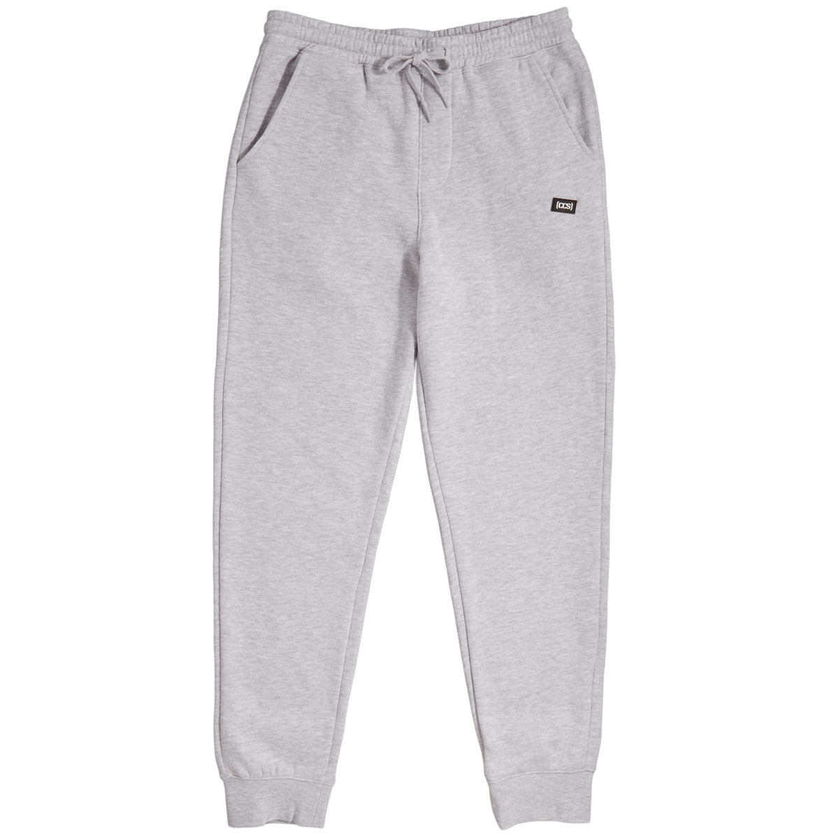 CCS Logo Rubber Patch Sweatpants - Heather Grey image 1