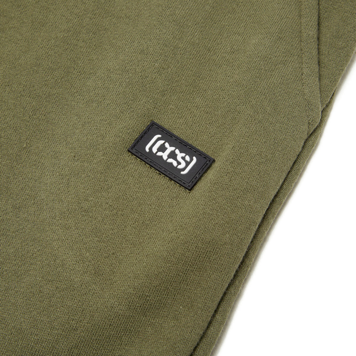 CCS Logo Rubber Patch Sweatpants - Army Green image 2