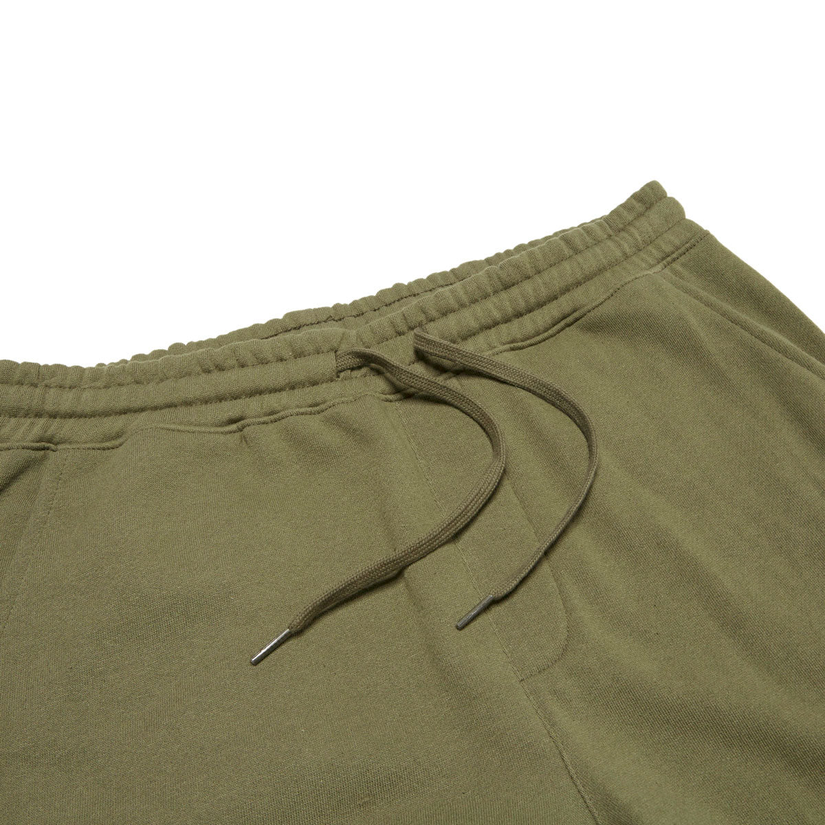 CCS Logo Rubber Patch Sweatpants - Army Green image 3