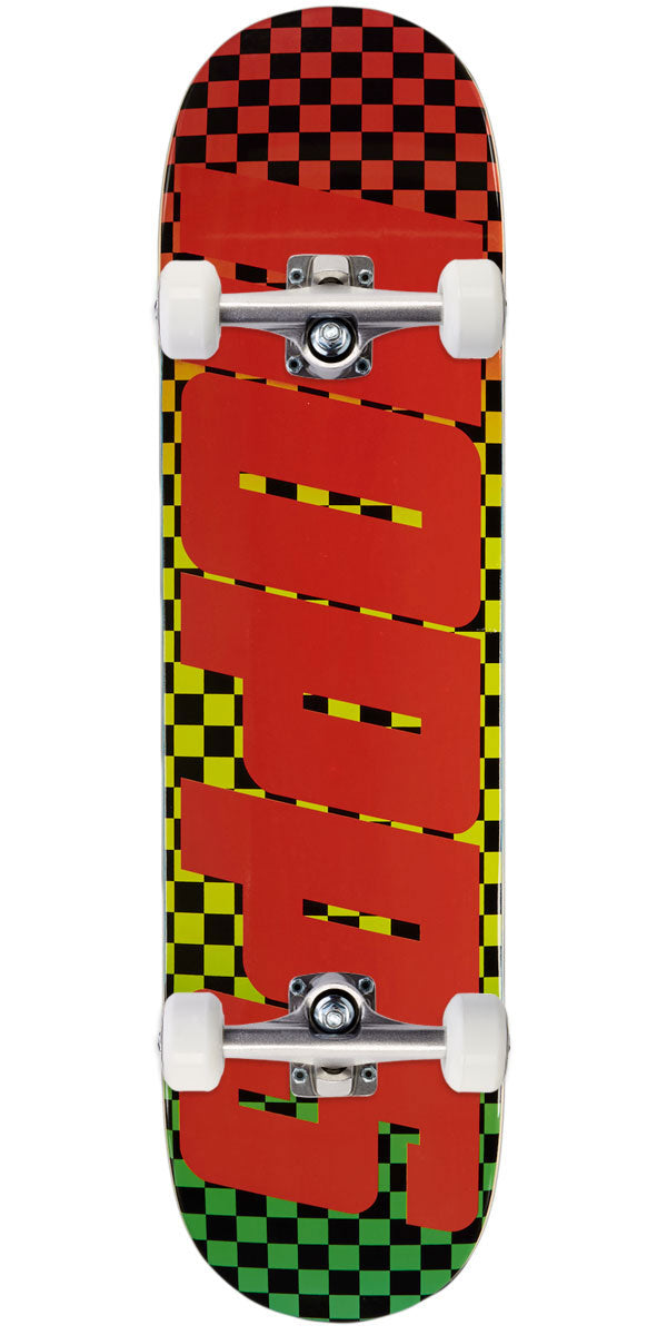 Hopps Bighopps Skateboard Complete - Checkered Fade - 8.00