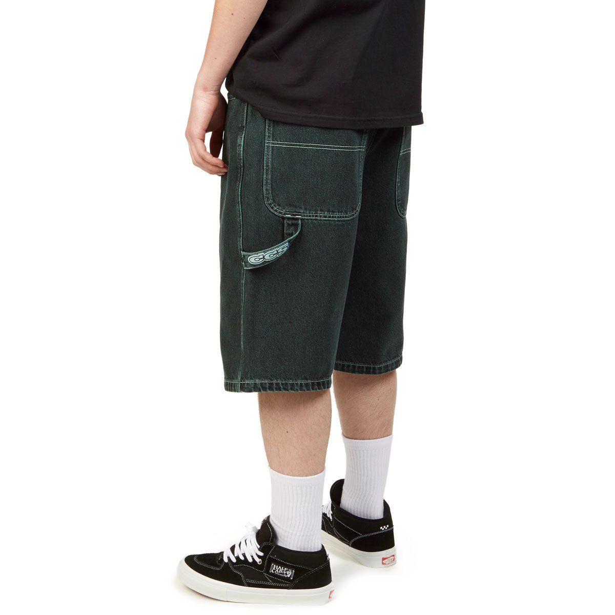 CCS Hammer Loop Jean Shorts - Acid Green – Daddies Board Shop