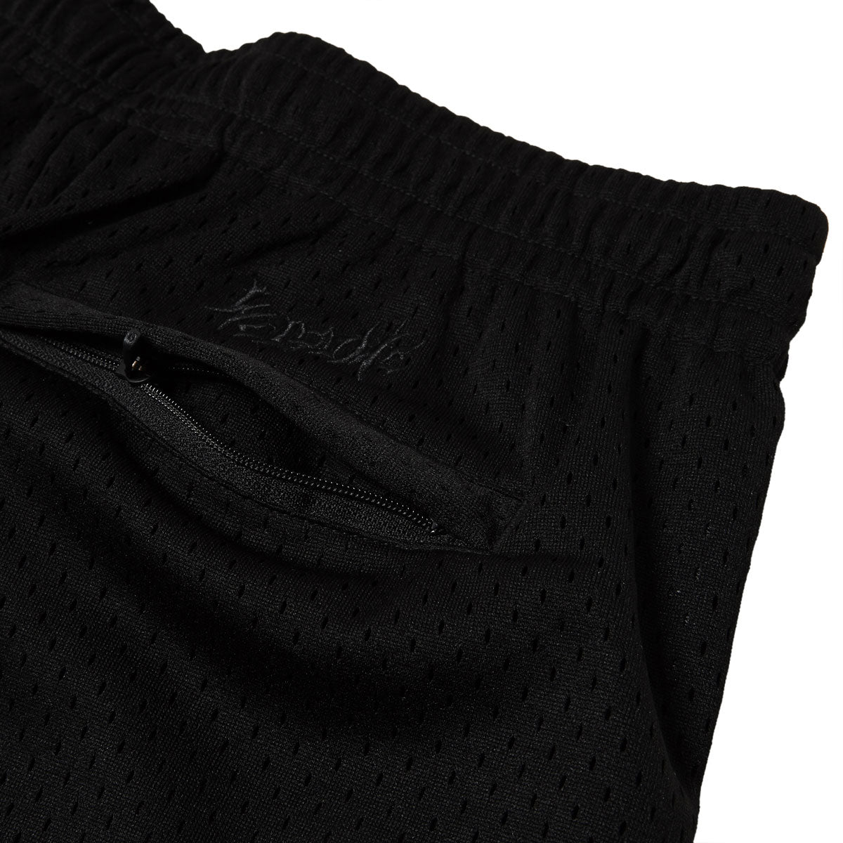 Welcome Barb Mesh Shorts - Black image 3
