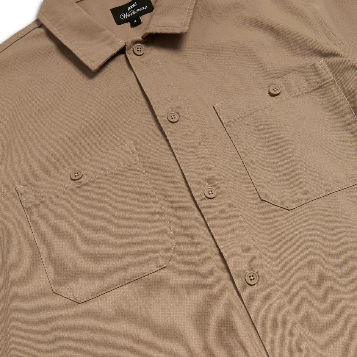 CCS Heavy Cotton Work Shirt - Khaki image 4