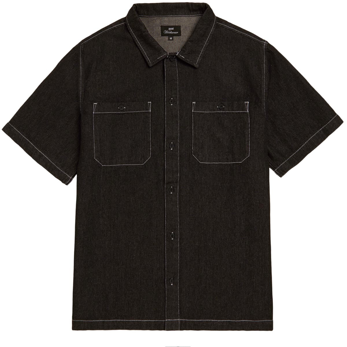 CCS Heavy Denim Work Shirt - Black image 1