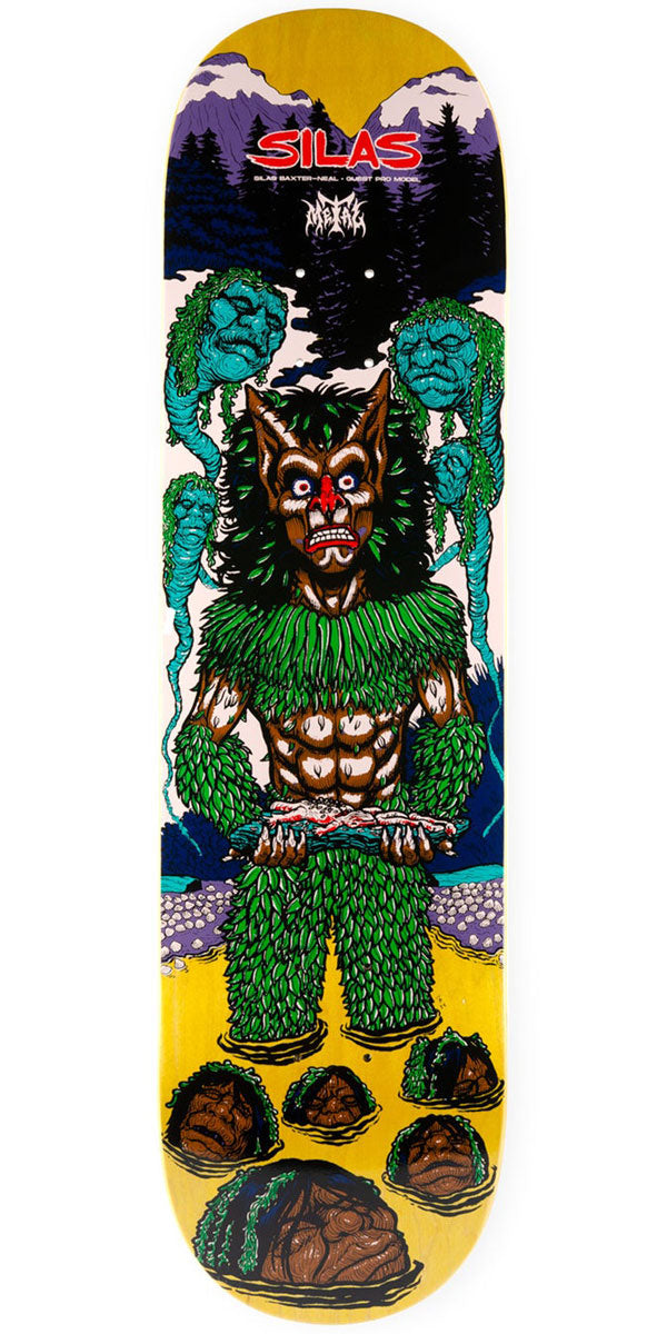 Metal Silas Bakwas Skateboard Deck - 8.25
