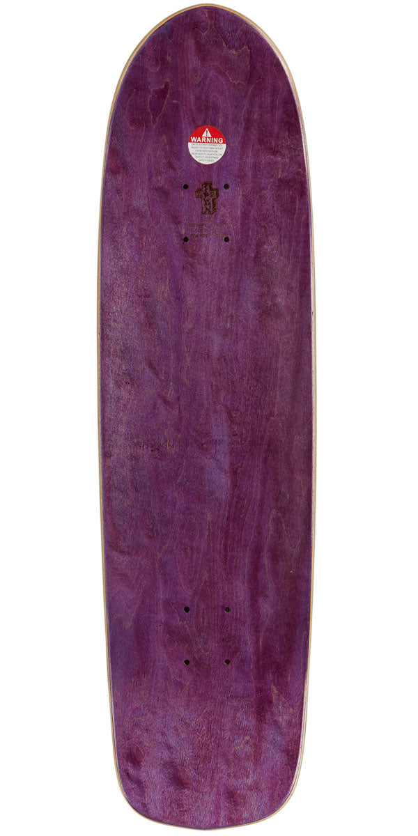 Dogtown Possessed To Skate Pool Skateboard Deck - Purple Stain/Black Fade - 8.75