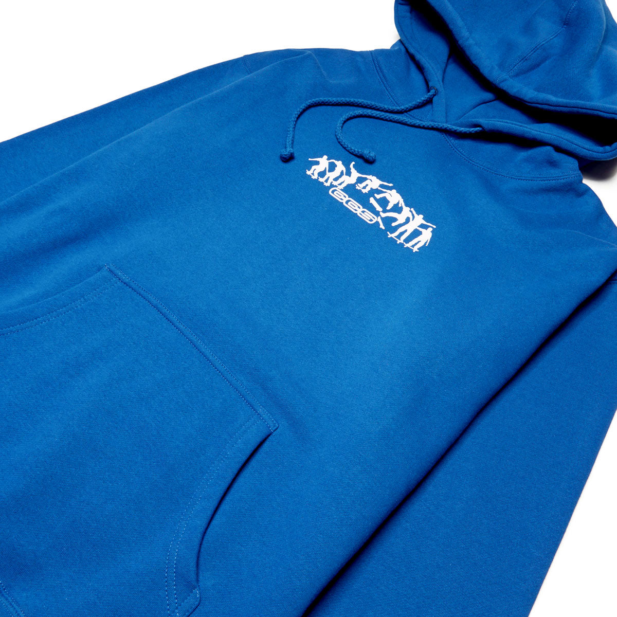 CCS Kickflip Logo Pullover Hoodie - Blue/White image 3