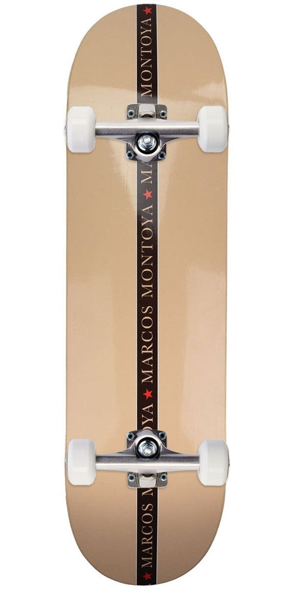 Maxallure Montoya Starting Line Skateboard Complete - Brown - 8.25