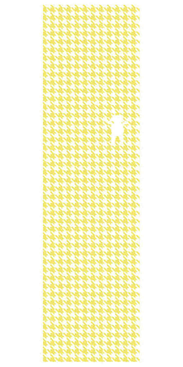 Grizzly Pastel Houndstooth Grip Tape - Banana image 1