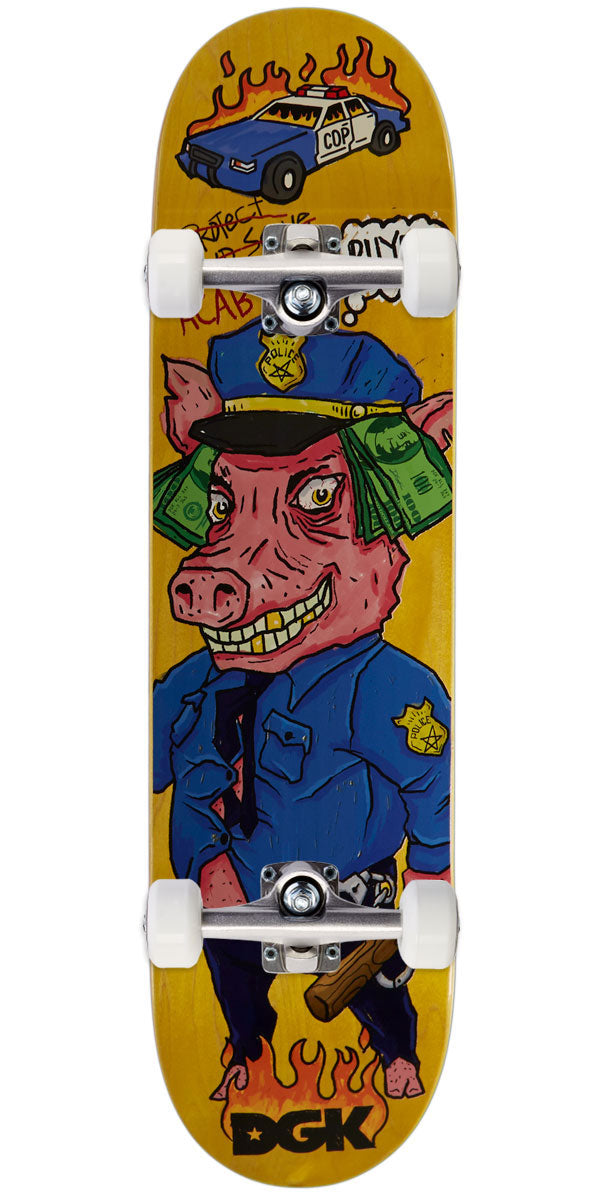 DGK Protect And Serve Bilyeu Skateboard Complete - 8.06