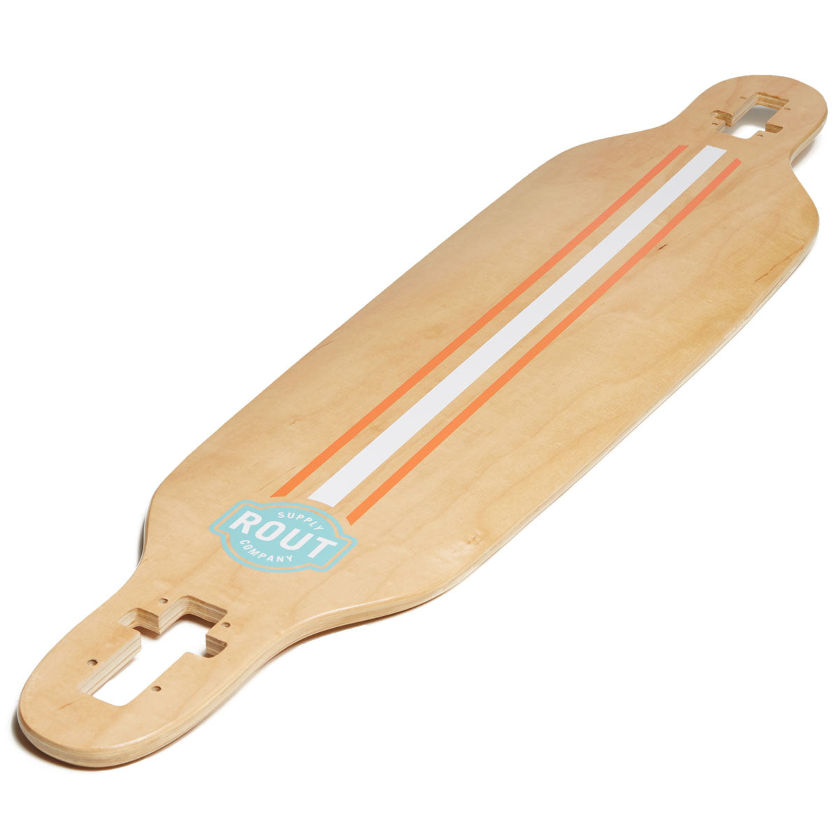 Rout Pinstripe Drop-Thru Longboard Deck image 4