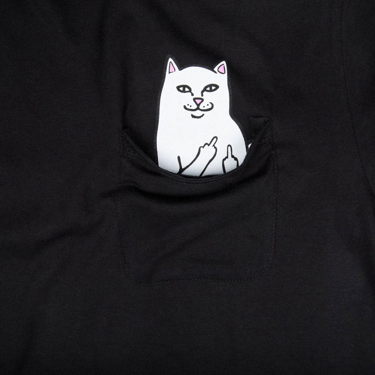 RIPNDIP Lord Nermal Pocket T-Shirt - Black image 2