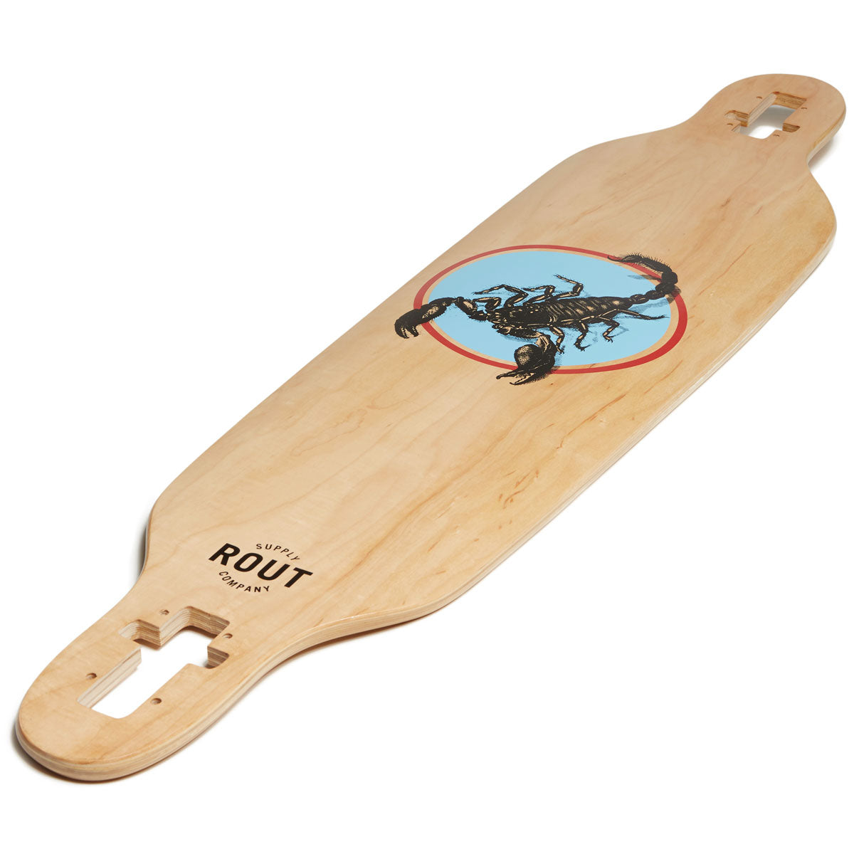 Rout Threat Drop-Thru Longboard Deck image 4